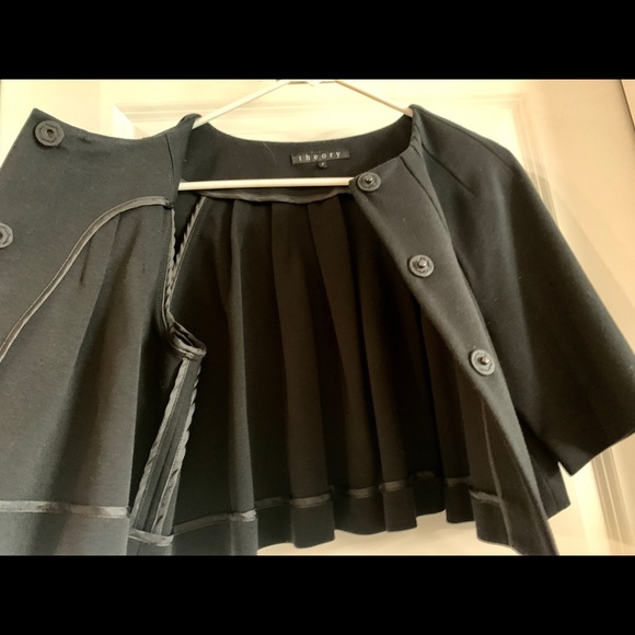 NWOT THEORY Cropped Bolero Jacket (P/S) - Picture 7 of 13